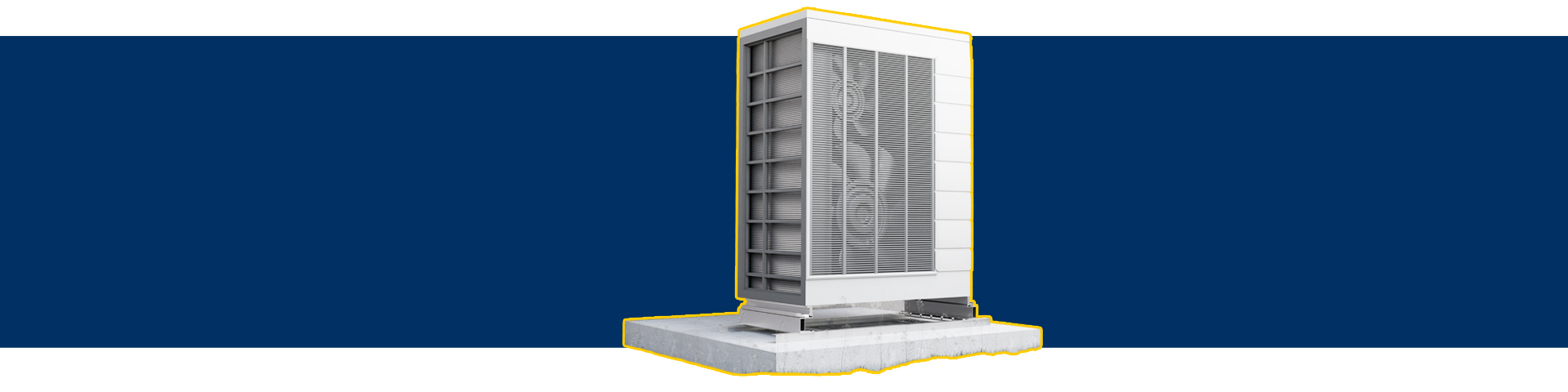 Außeneinheit einer Wärmepumpe